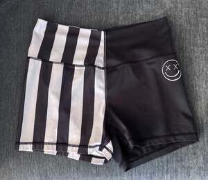 Salty Savage Beetlejuice Workout Shorts XL
